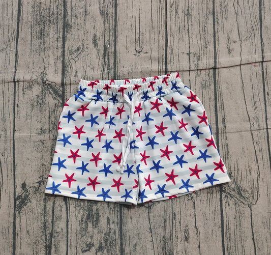 (Pre Order) No moq S0588 pre order baby Boys clothes summer starfish Swim Trunks-25.11.6