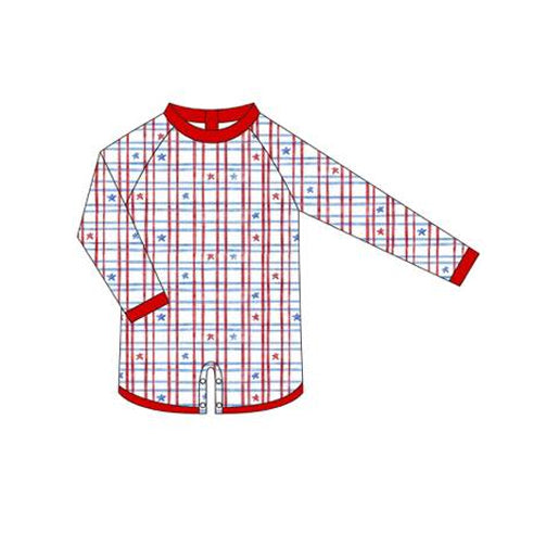 (Pre Order) No moq S0664 PRE-ORDER baby boy clothes summer long sleeve swimsuit -2025.11.26