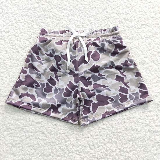 RTS Family Baby Girls Boys Sibling Camo Swim Wear Trunk Swimsuits