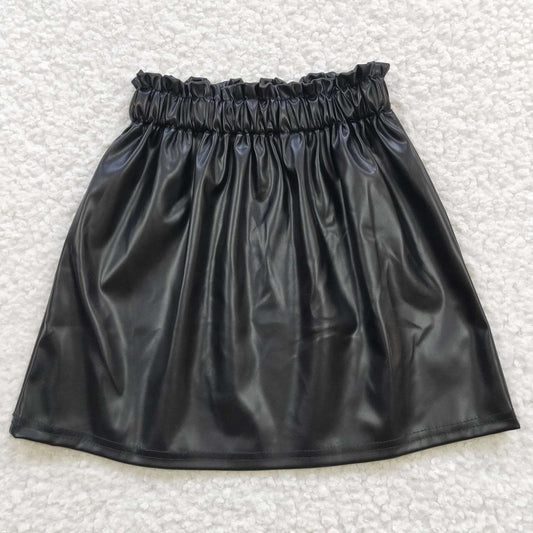 GLK0013 Black Shiny Skirt