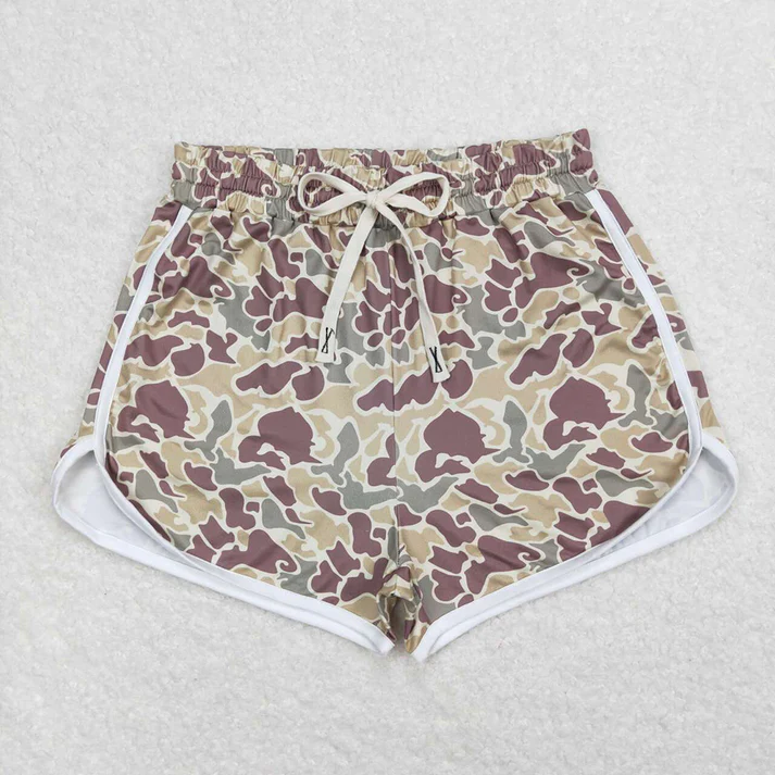 RTS Mommy and Me Baby Girls Green Camo Summer Shorts summer shorts