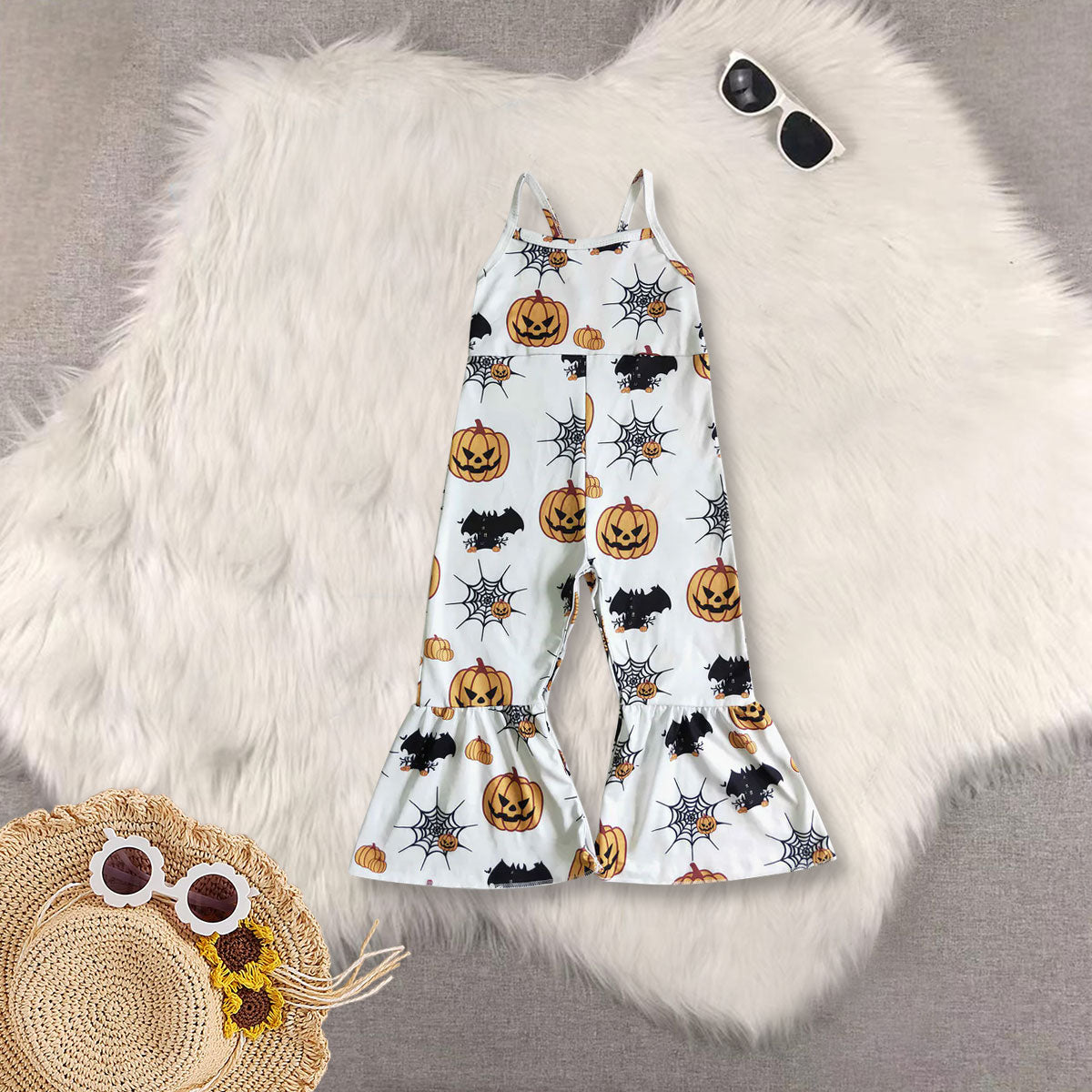 Sibling Baby Boys girl clothes Summer suspender jumpsuits 3