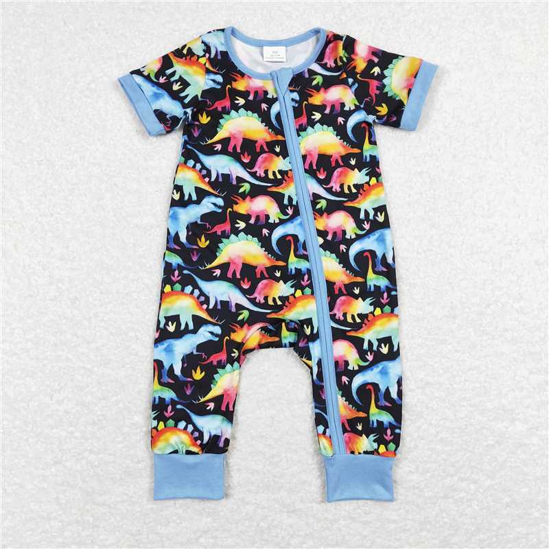 RTS NO MOQ Baby boy clothes Shorts Sleeve Romper Mixed Sizes