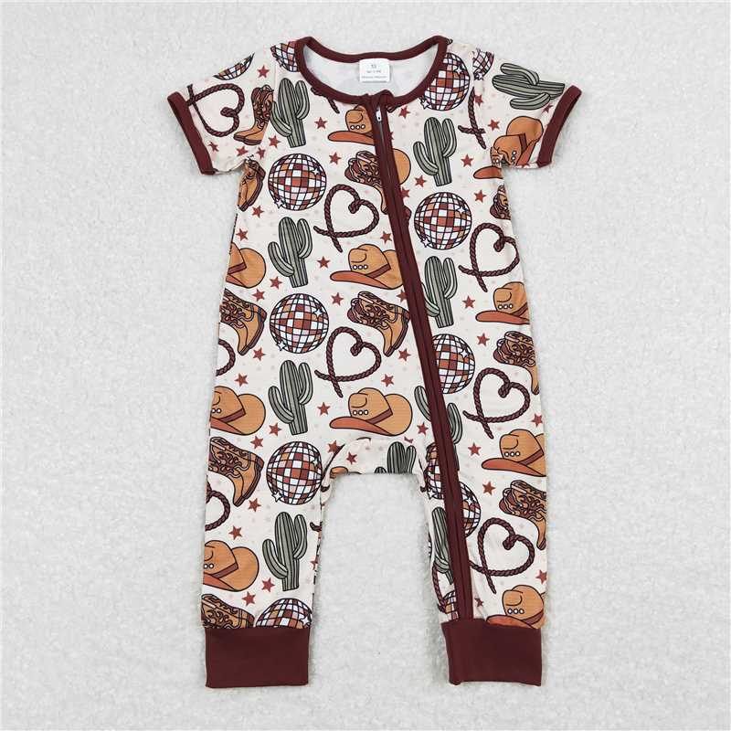 RTS NO MOQ Baby boy clothes Shorts Sleeve Romper Mixed Sizes