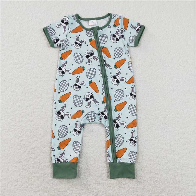 RTS NO MOQ Baby boy clothes Shorts Sleeve Romper Mixed Sizes