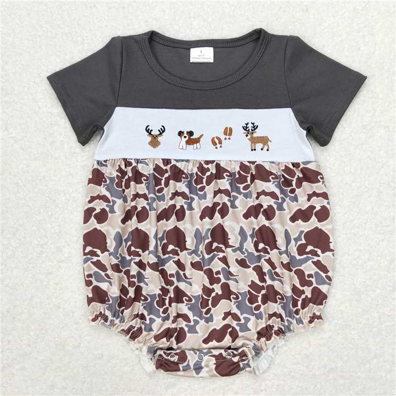 RTS NO MOQ Baby boy clothes Shorts Sleeve Romper Mixed Sizes