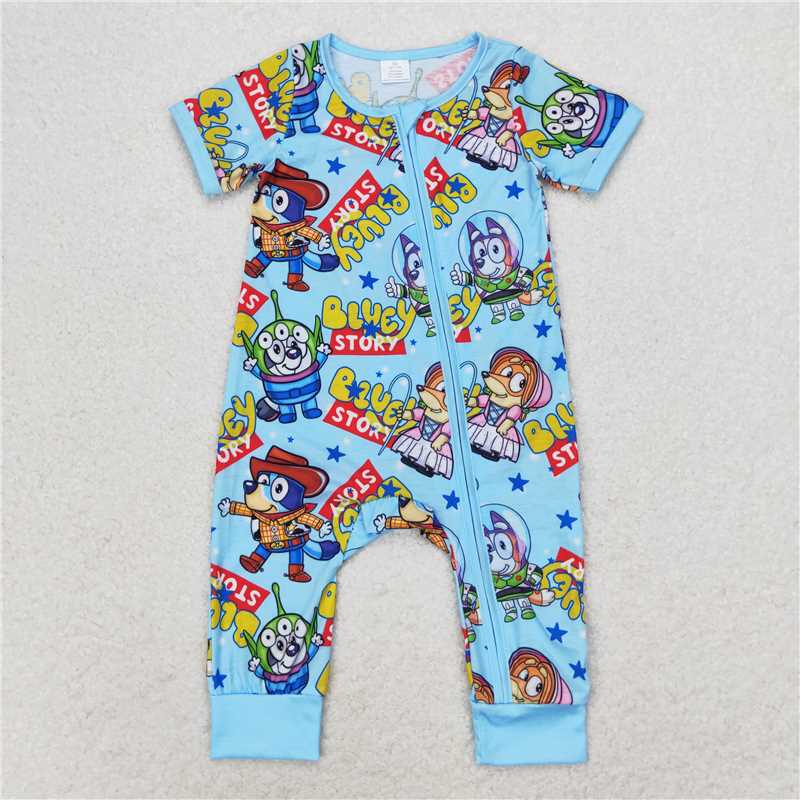 RTS NO MOQ Baby boy clothes Shorts Sleeve Romper Mixed Sizes