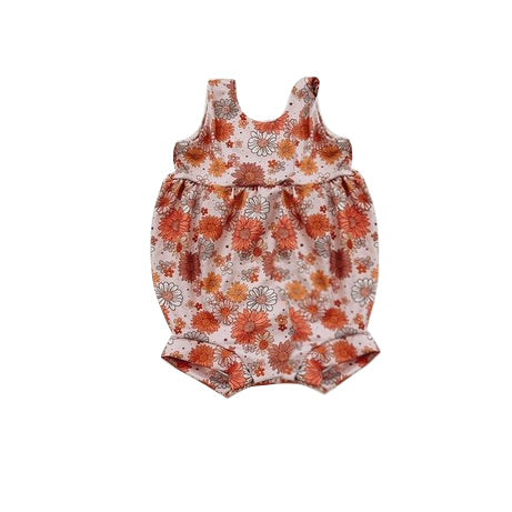 SR1799 pre-order baby girl clothes floral toddler girl summer bubble-2024.4.23