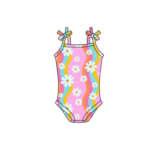 SR1837 no moq pre-order baby girl clothes flower toddler girl summer bubble-2024.5.16