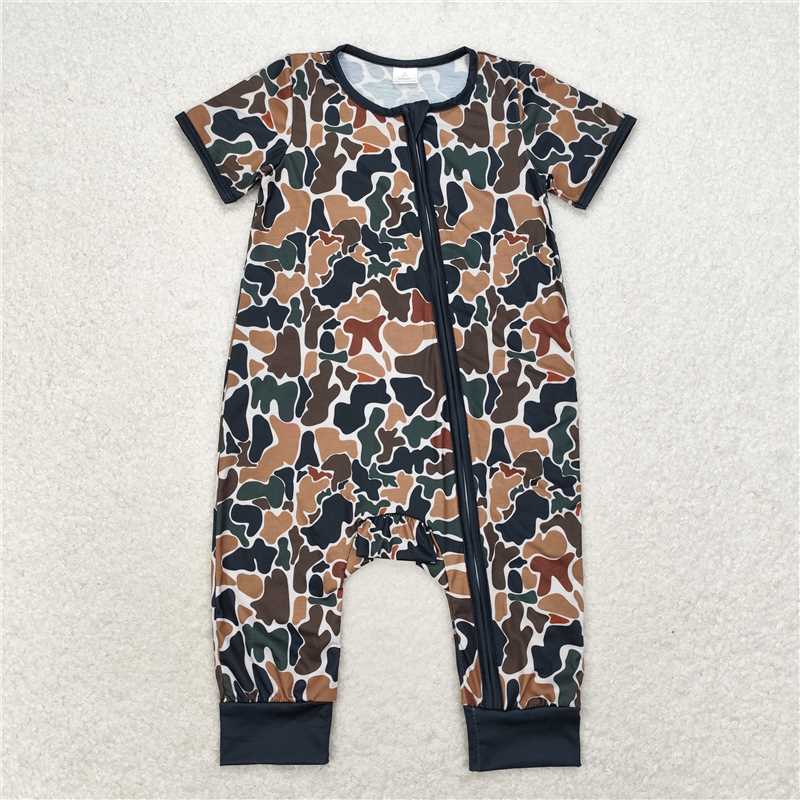 RTS NO MOQ Baby boy clothes Shorts Sleeve Romper Mixed Sizes