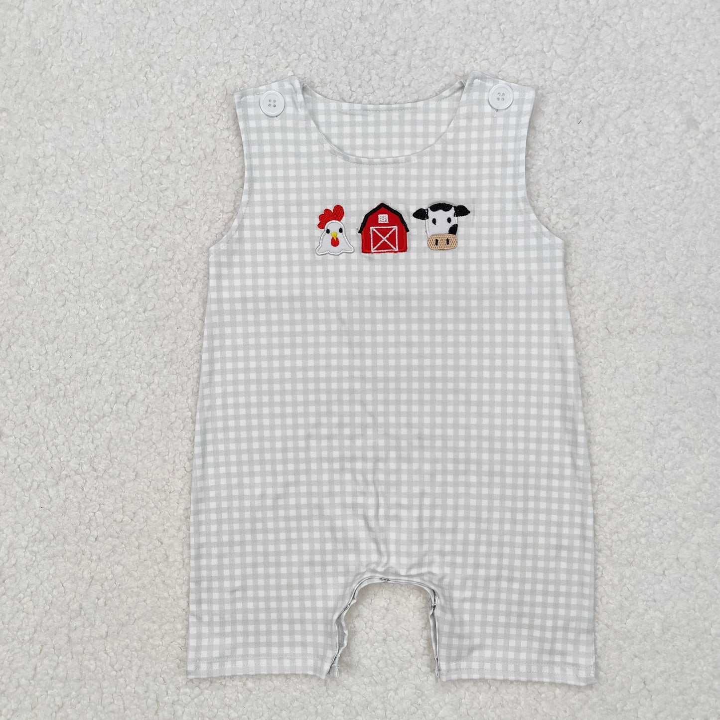 RTS NO MOQ Embroidery short-sleeved shorts suit & short-sleeved sets and romper