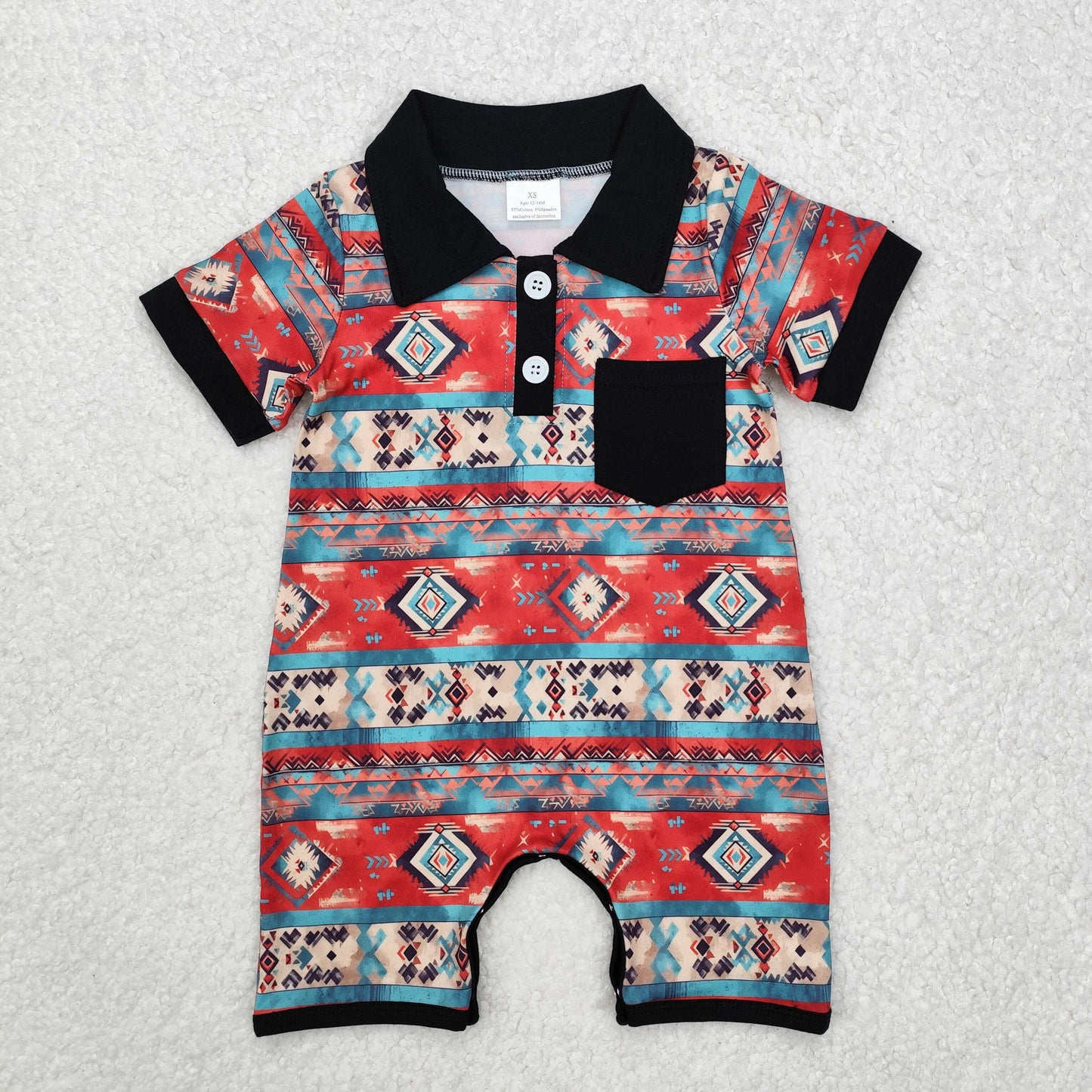 RTS NO MOQ Baby boy clothes Shorts Sleeve Romper Mixed Sizes