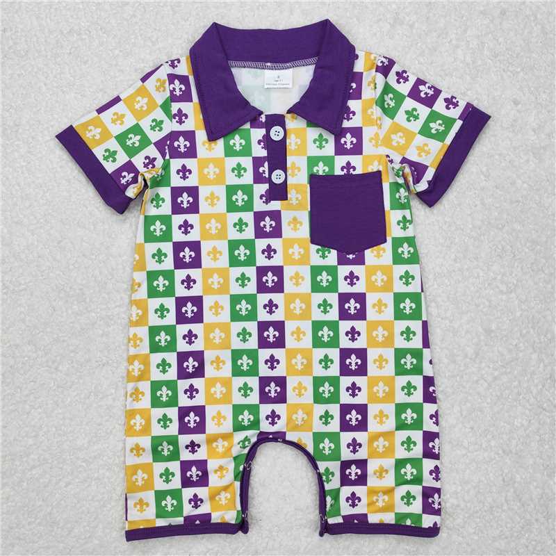 RTS NO MOQ Baby boy clothes Shorts Sleeve Romper Mixed Sizes