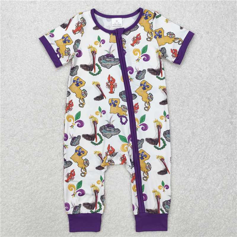 RTS NO MOQ Baby boy clothes Shorts Sleeve Romper Mixed Sizes