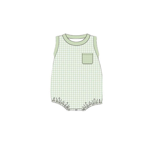 no moq sales SR2448 pre-order baby boys clothes sleeveless Romper-2024.12.13