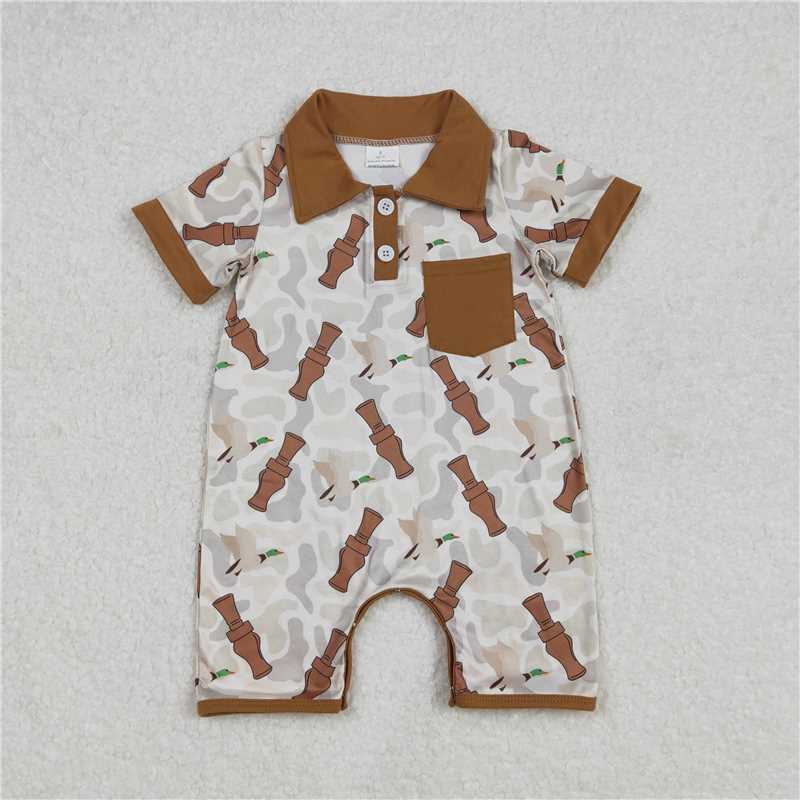 RTS NO MOQ Baby boy clothes Shorts Sleeve Romper Mixed Sizes