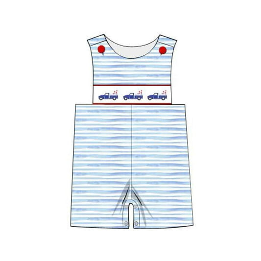 no moq sales SR2471 pre-order baby boys clothes sleeveless Romper-2024.12.19