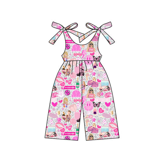 no moq SR2484 pre-order baby girls clothes taylor swift suspender jumpsuit-2024.12.20