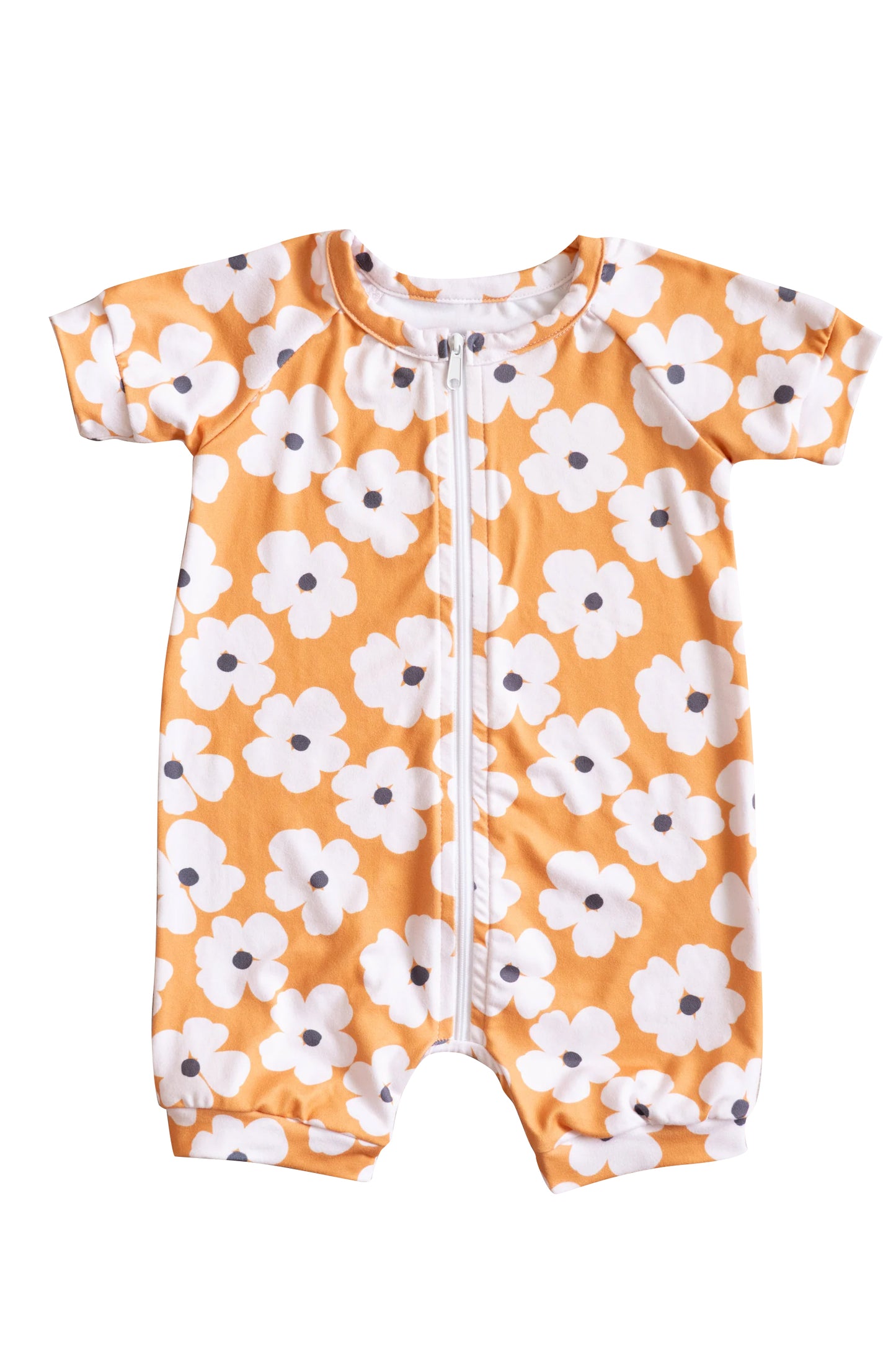 no moq sales SR2534 pre-order baby girl clothes floral short sleeve Romper-2024.12.26