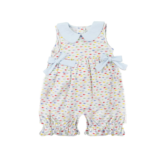 no moq sales SR2656 pre-order baby girl clothes sleeveless Romper-2025.1.13