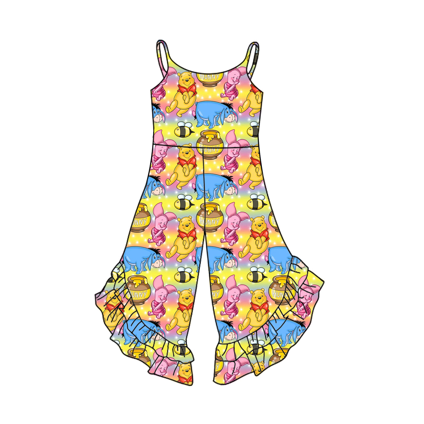 no moq PRE-ORDER baby girl clothes suspender jumpsuit-2025.2.21