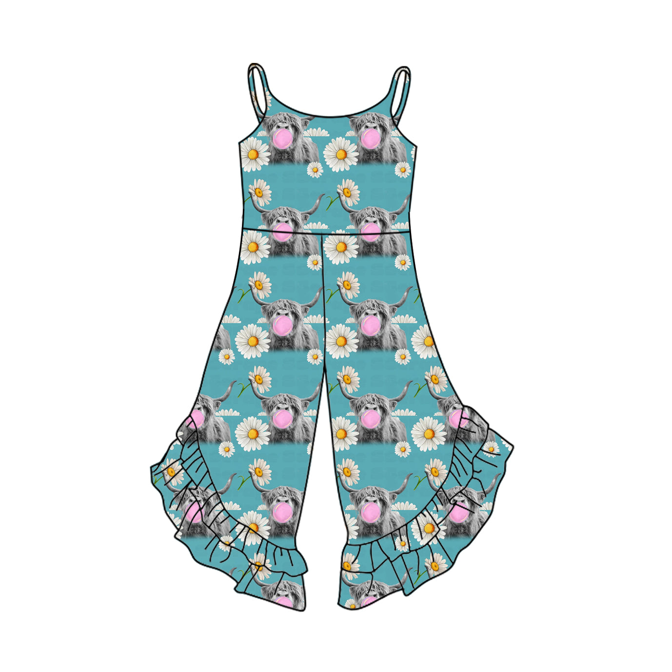 no moq PRE-ORDER baby girl clothes suspender jumpsuit-2025.2.21