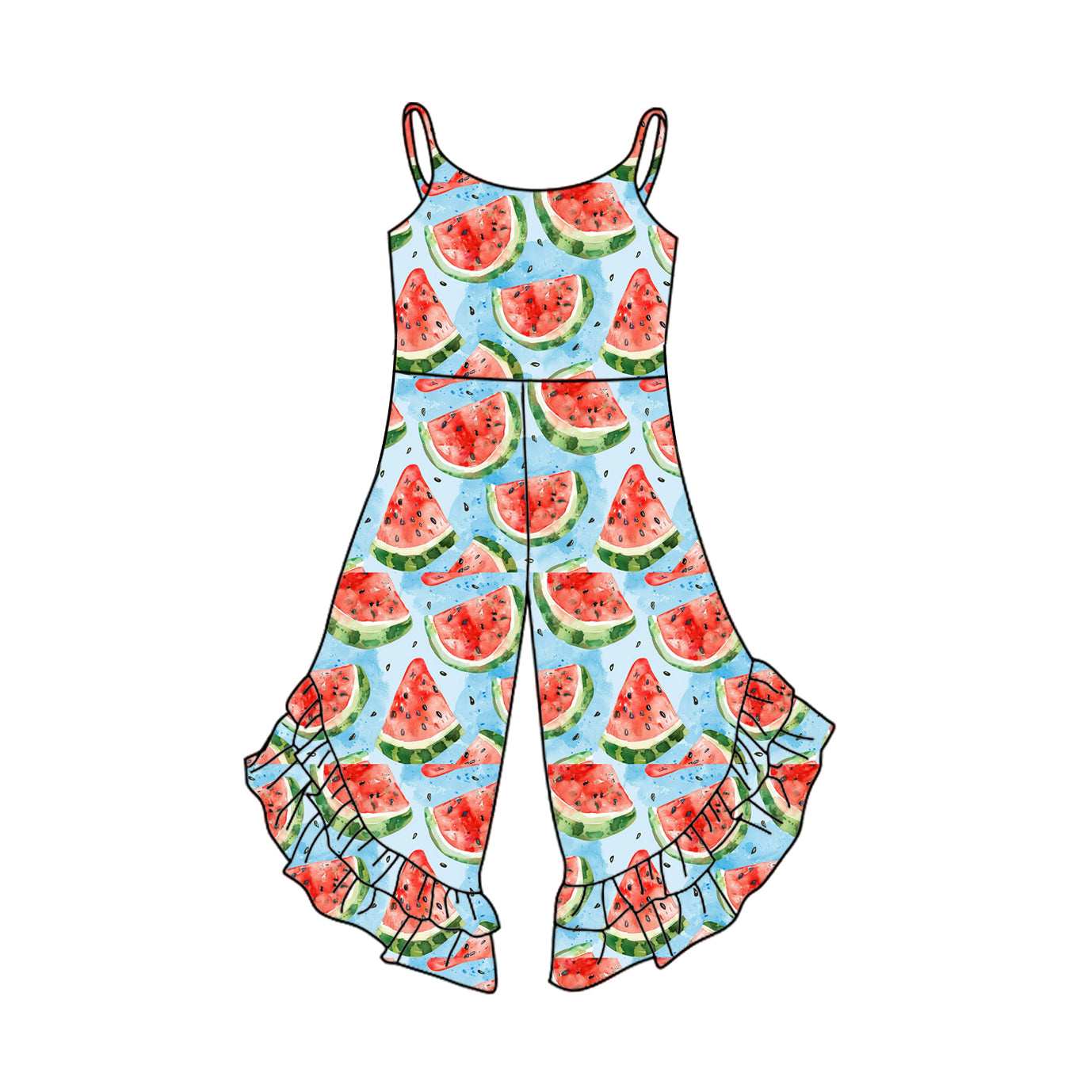 no moq PRE-ORDER baby girl clothes suspender jumpsuit-2025.2.21