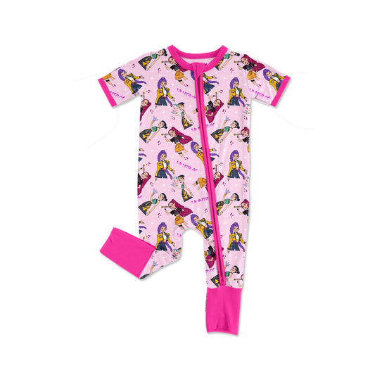(Pre Order) No moq SR3319 pre-order baby girl clothes short sleeve romper-2025.10.14