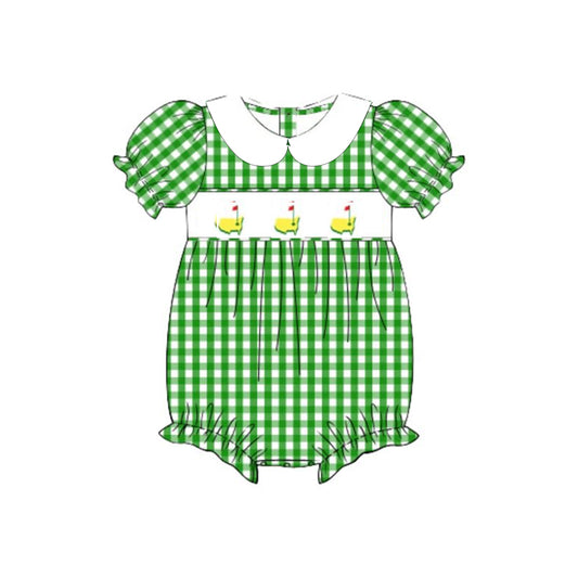 (Pre Order) No moq SR3455 pre-order baby girl clothes short sleeve romper-2025.10.30