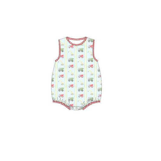(Pre Order) No moq SR3456 pre-order baby boy clothes vest romper-2025.10.30