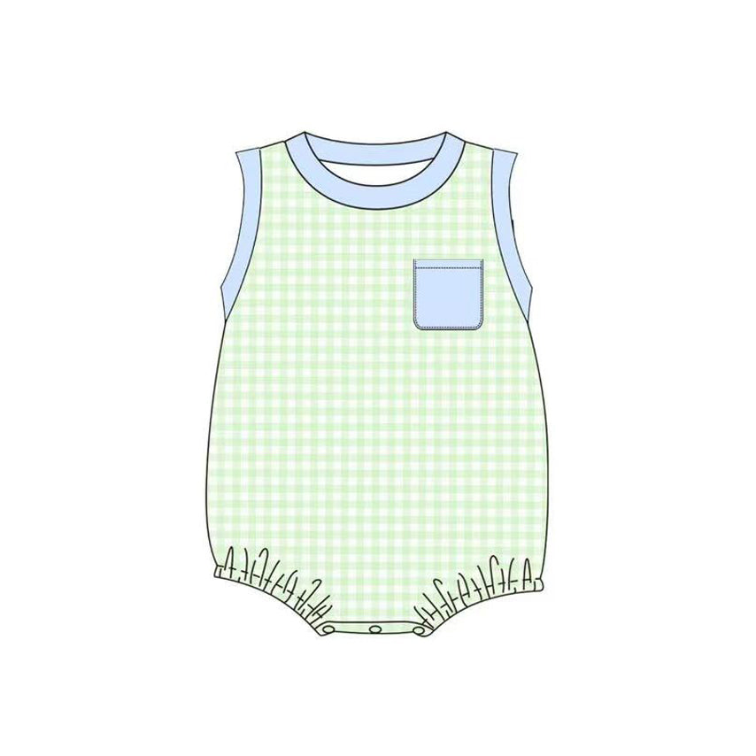 (Pre Order) No moq SR3502 pre-order baby boy clothes vest romper-2025.11.6