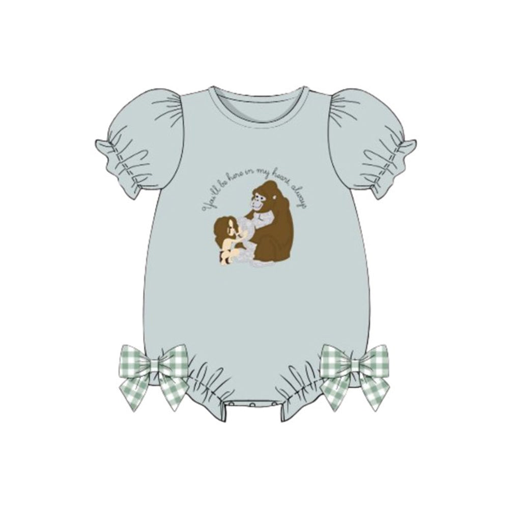 (Pre Order) No moq SR3589 pre-order baby girl clothes short sleeve romper-2025.11.18