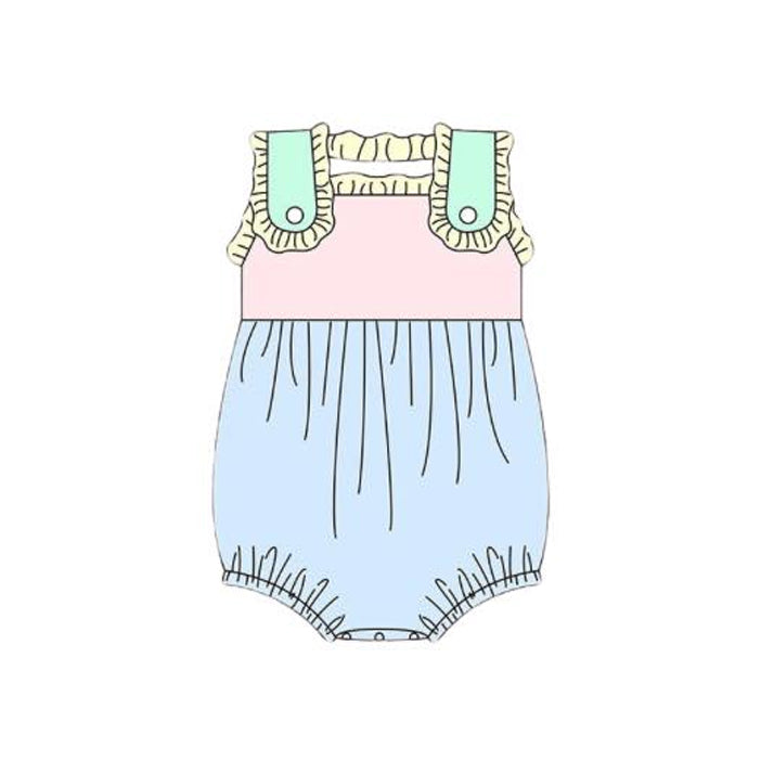 (Pre Order) No moq pre-order baby girl clothes vest romper-25.12.6