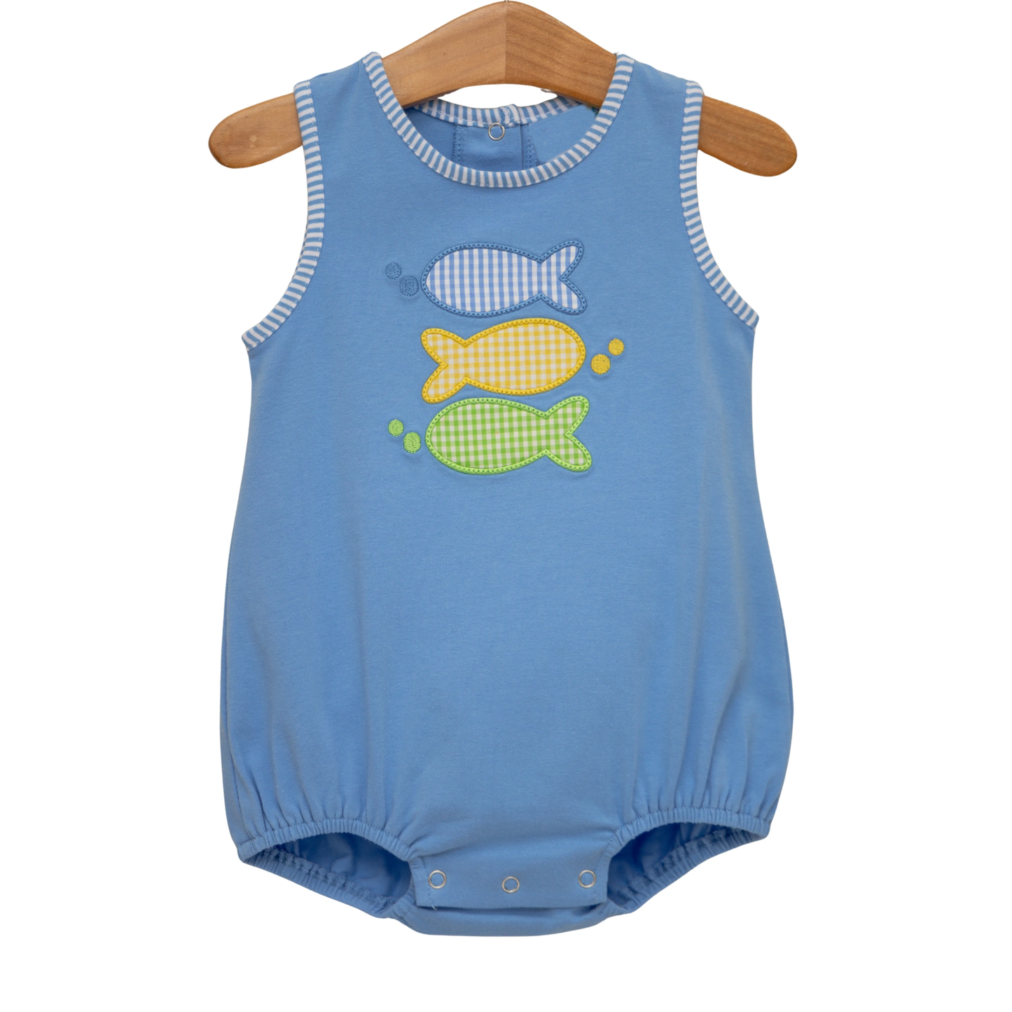 (Pre Order) No moq SR4005 pre-order baby boy clothes fish vest romper-26.1.19