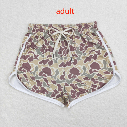 SS0177 Adult women's camouflage shorts