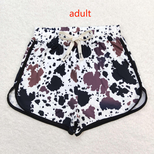 SS0221 Adult cow print shorts