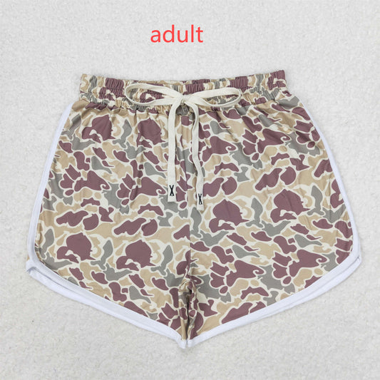 rts no moq SS0177 Adult female camouflage shorts