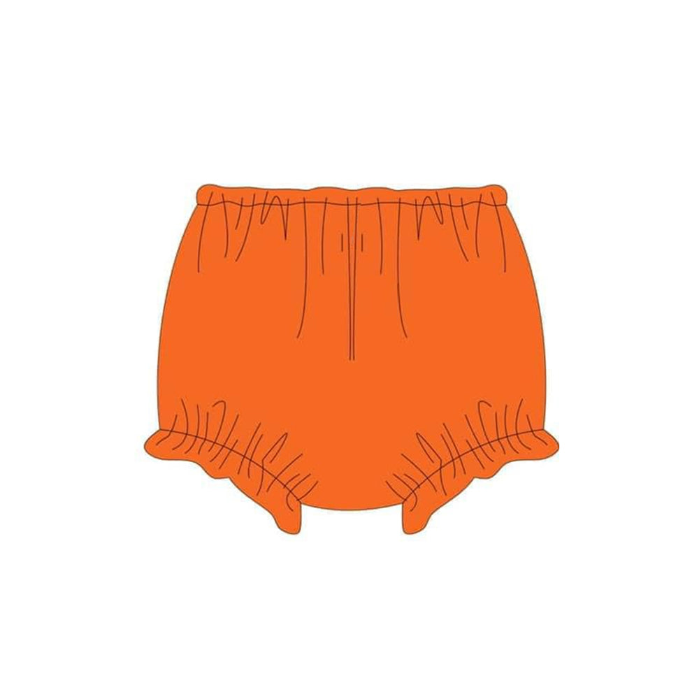 no moq SS0364 pre-order baby girls clothes orange briefs-2024.8.3