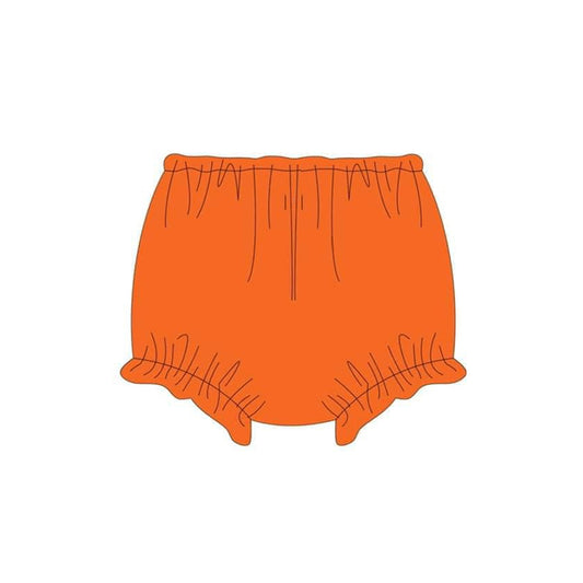 no moq SS0364 pre-order baby girls clothes orange briefs-2024.8.3