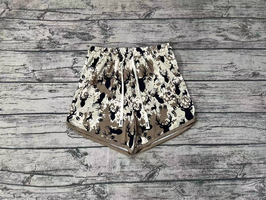 no moq sales SS0371 PRE-ORDER Adult Elk Camo Shorts