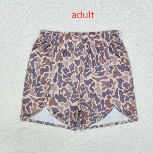 RTS NO MOQ ETA 5/7days Arrived SS0374 Adult Female Camouflage Light Brown Shorts