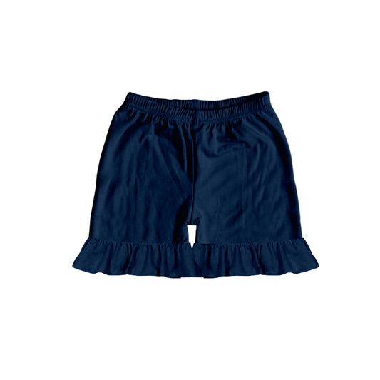 NO MOQ SS0392 pre-order baby girls clothes navy blue shorts-24.10.18