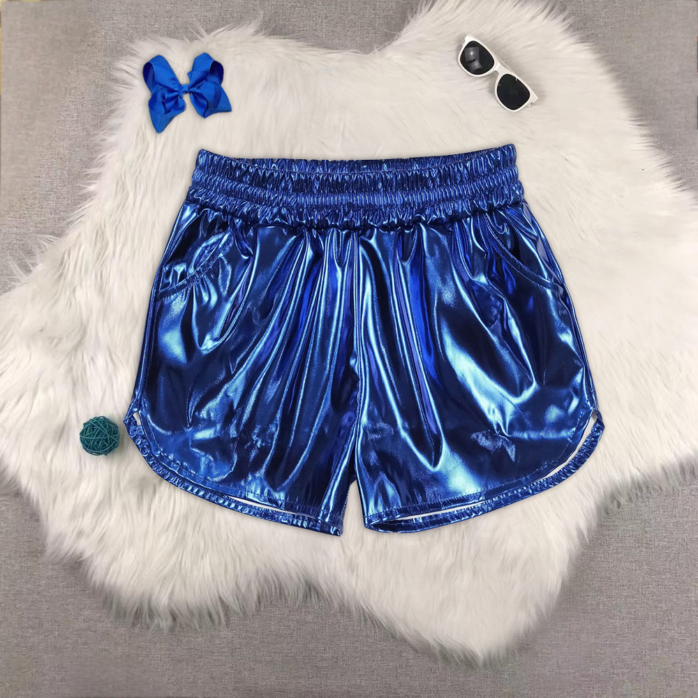 RTS NO MOQ Girls Boys cheers cartoon short sleeve Clothes Sets and top and shorts