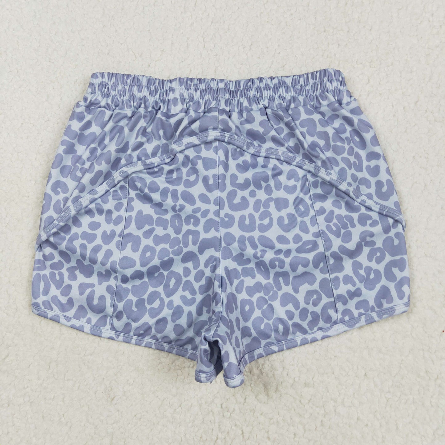RTS NO MOQ Sibling baby girl clothes and Adult clothes yoga leopard kids shorts and adult shorts