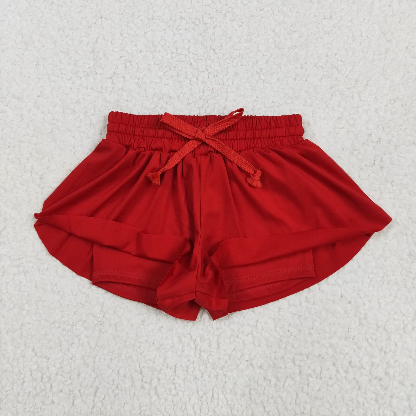 RTS baby girls clothes yoga solid color summer skirts shorts