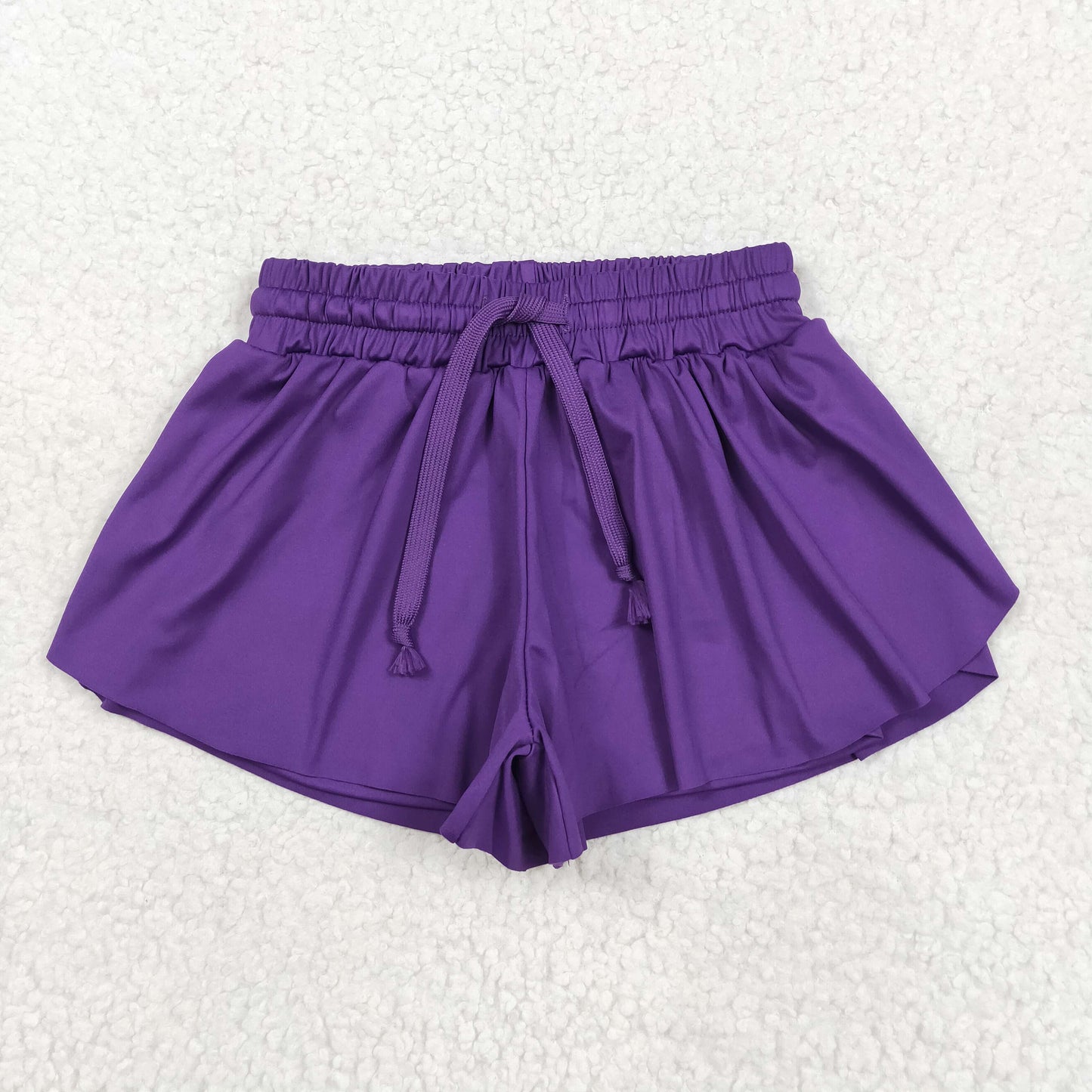RTS baby girls clothes yoga solid color summer skirts shorts