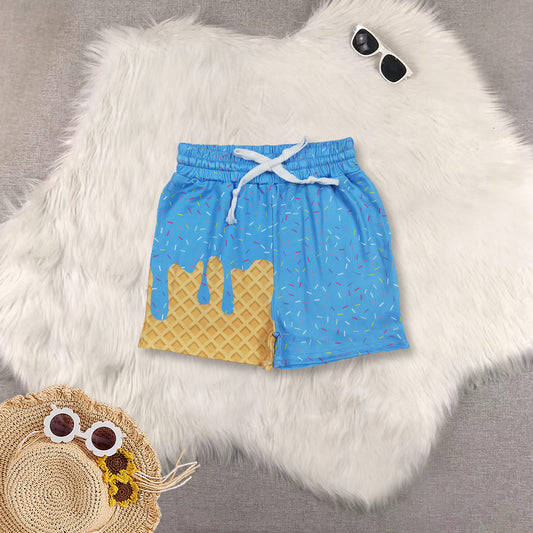 RTS NO MOQ Sibling Baby boy clothes Summer team Shorts