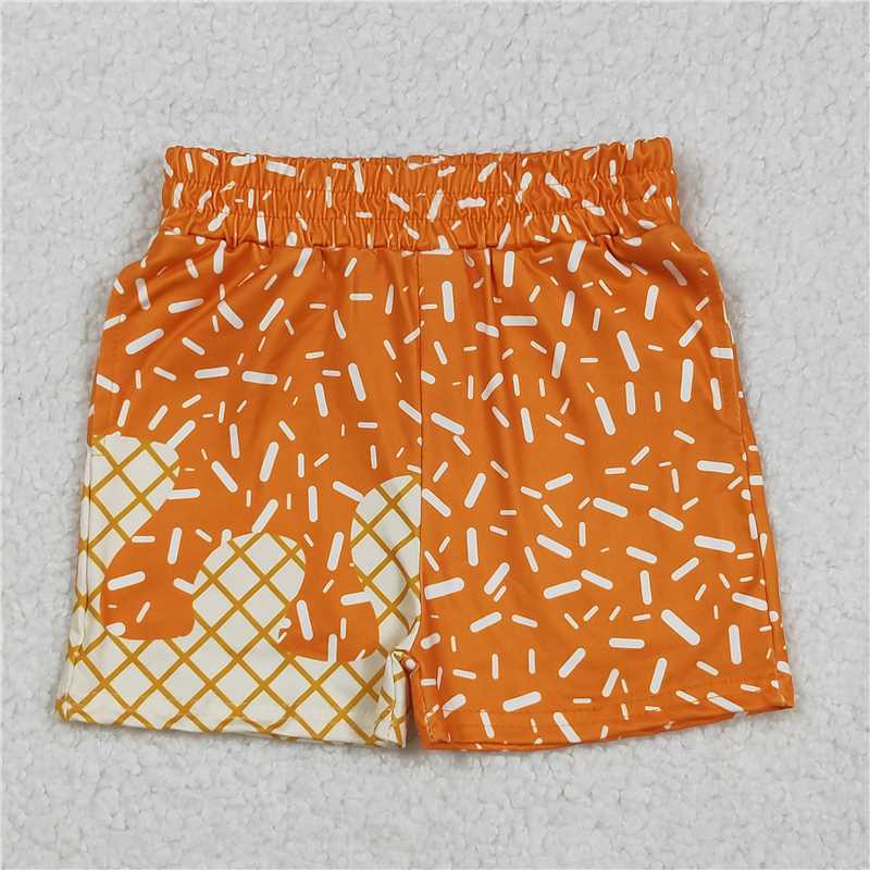 RTS NO MOQ Sibling Baby boy clothes Summer team ice cream Shorts