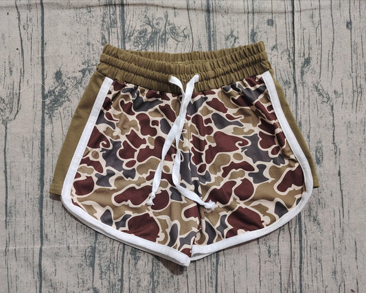 (Pre Order) No moq SS0745 pre-order baby boy clothes summer camouflage shorts-2025.11.18