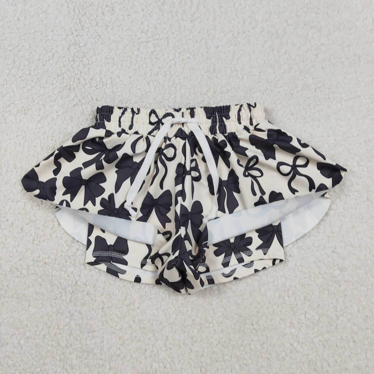 RTS NO MOQ Sibling baby girl clothes and Adult clothes yoga kids shorts and adult shorts